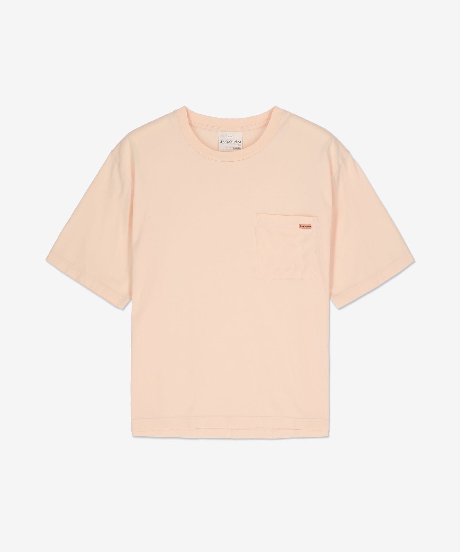 MUSINSA公式 | ACNE STUDIOS エディポケットピンクラベル半袖Tシャツ 