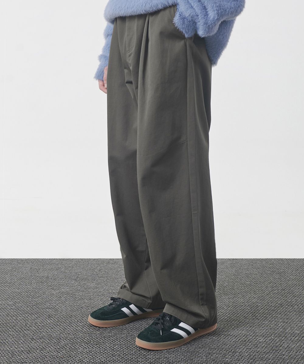 ★DIMITRI BLACK★ 2024ver all season semi-wide obiless pants MUSINSA | DIMITRI BLACK (2024ver) Semi-wide Orbless Pants