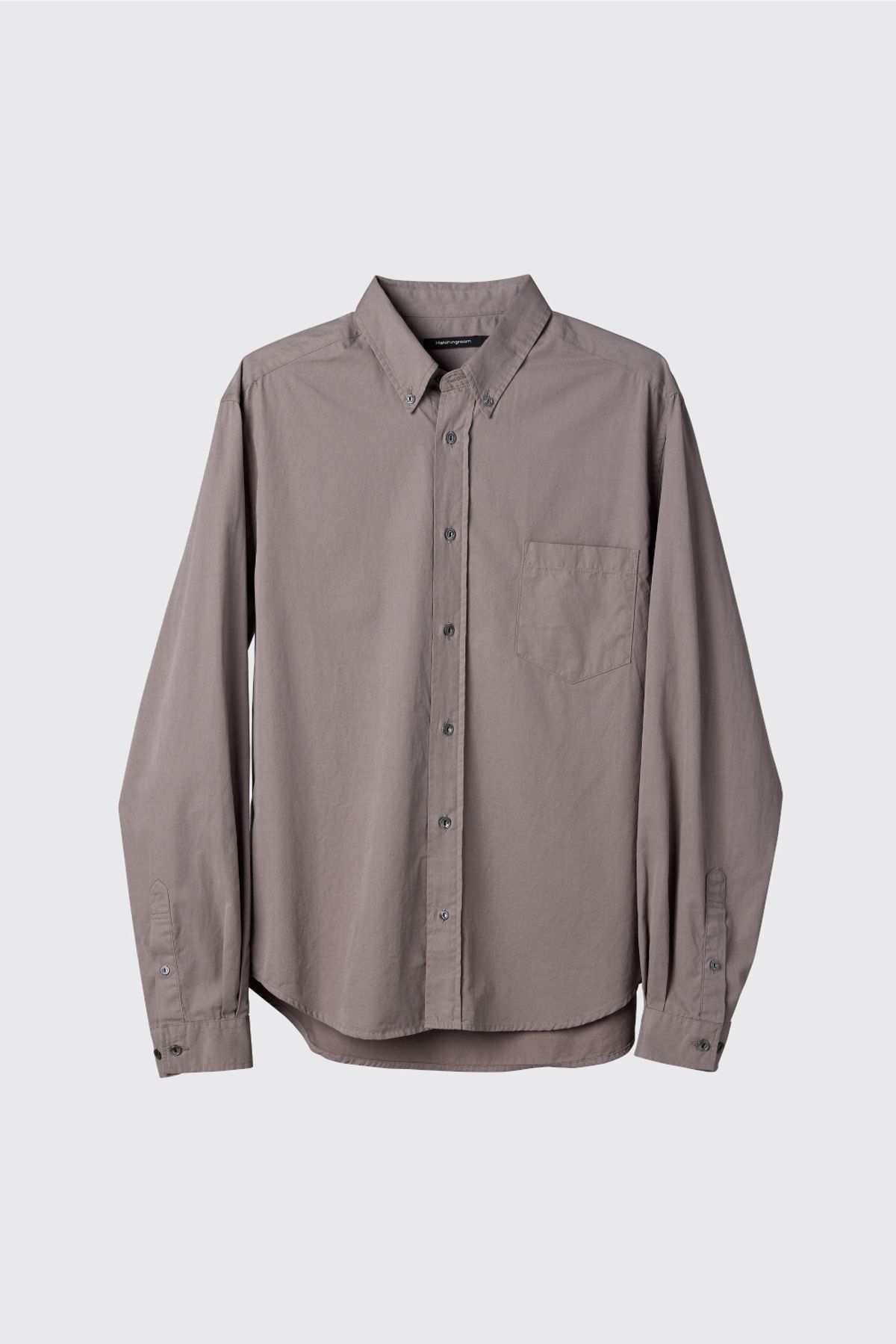 해칭룸(HATCHINGROOM) Out Button Shirt Rose Brown