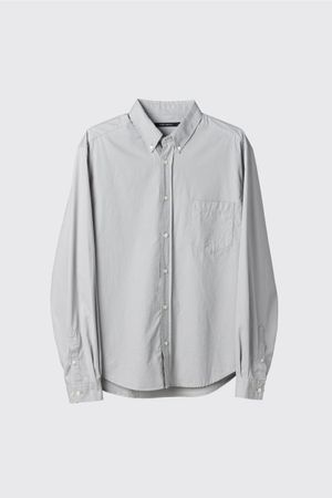 Out Button Shirt Silver
