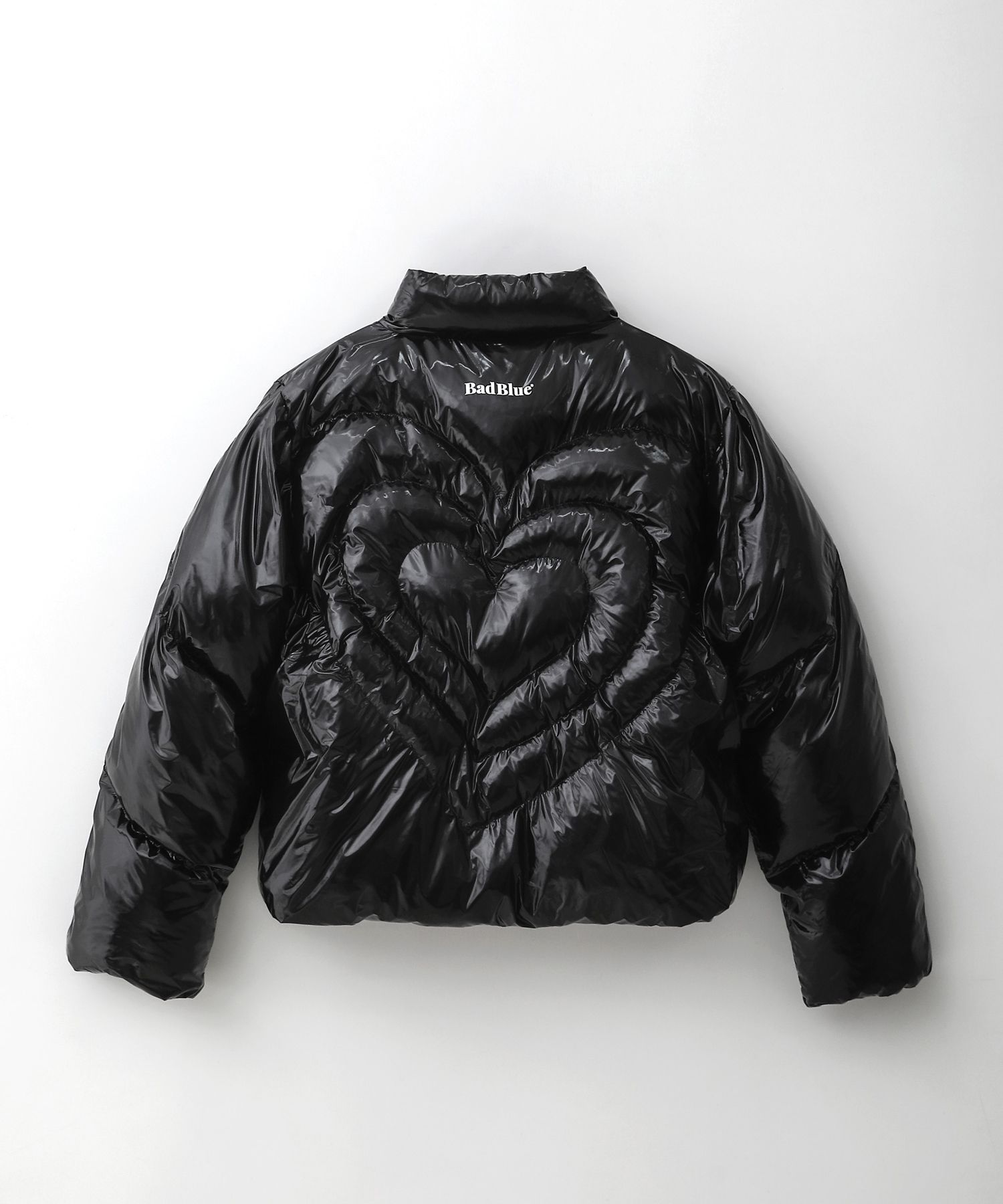 ☆送料・関税込☆Bad Blue★Heart Puffer Jacket★ BADBLUE(배드블루) Heart Puffer Jacket Skyblue | 신세계V