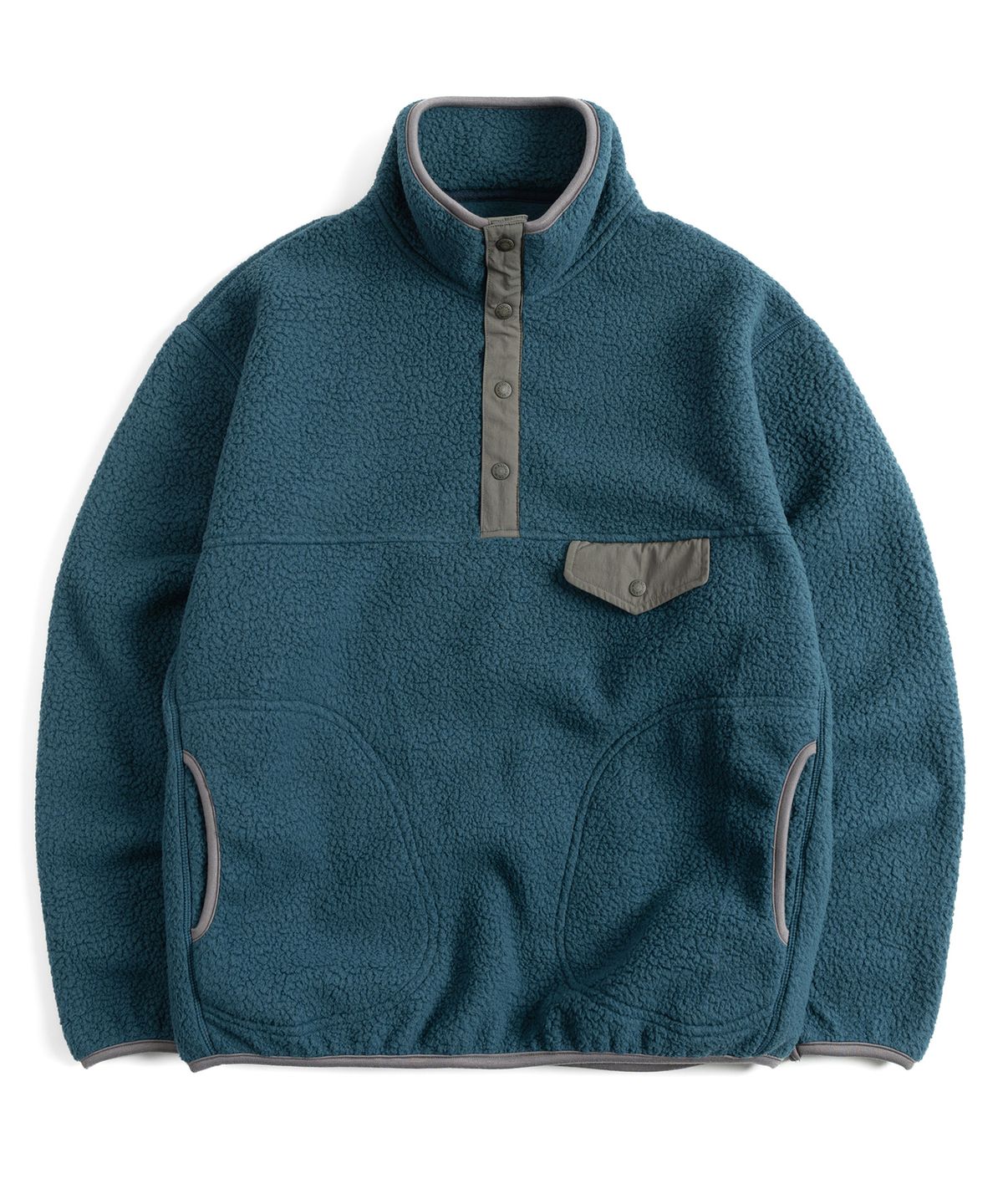와일드 브릭스(WILD BRICKS) WB FLEECE PULLOVER (denim)