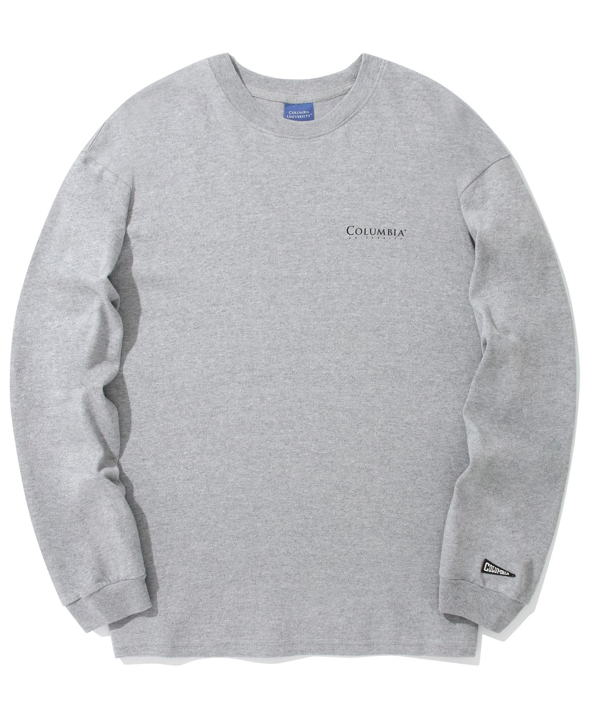 컬럼비아 유니버시티(COLUMBIA UNIVERSITY) CU SIGNATURE SMALL LOGO L/S T-SHIRTS M그레이