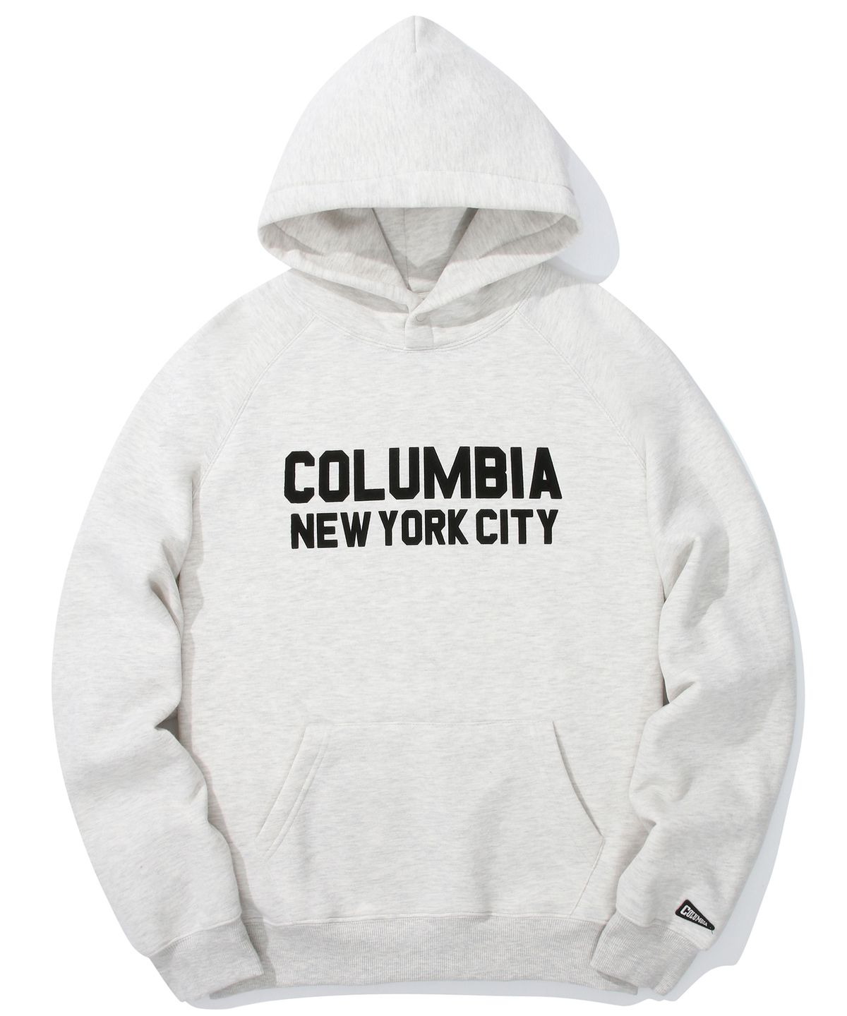 컬럼비아 유니버시티(COLUMBIA UNIVERSITY) NY BLACKSERIES OVER-FIT FLEECE HOODIE 오트밀