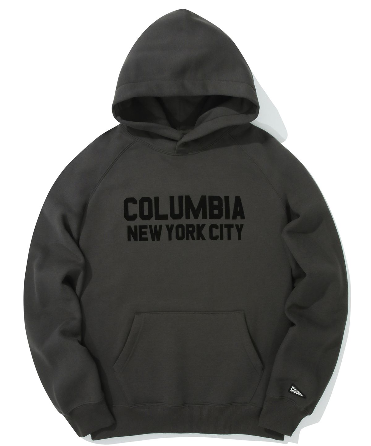 컬럼비아 유니버시티(COLUMBIA UNIVERSITY) NY BLACKSERIES OVER-FIT FLEECE HOODIE 슬레이트블랙