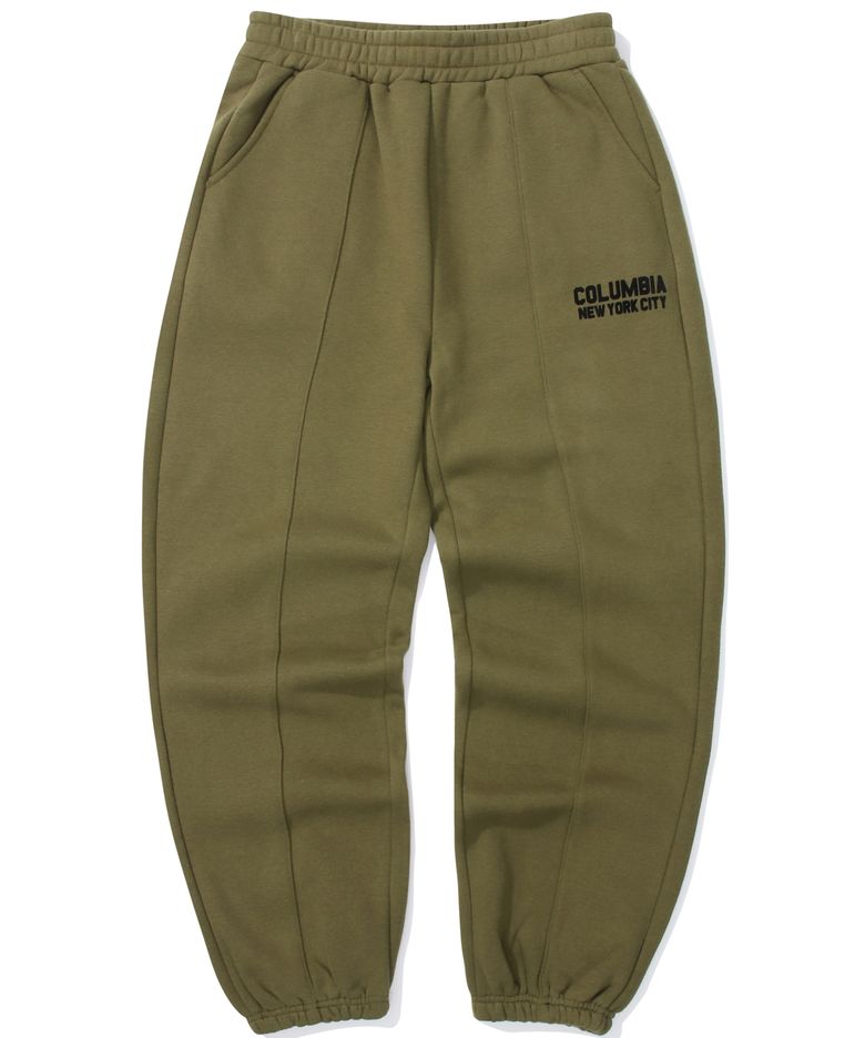 NY BLACKSERIES LOOSE-FIT FLEECE SWEATPANTS 카키브라운