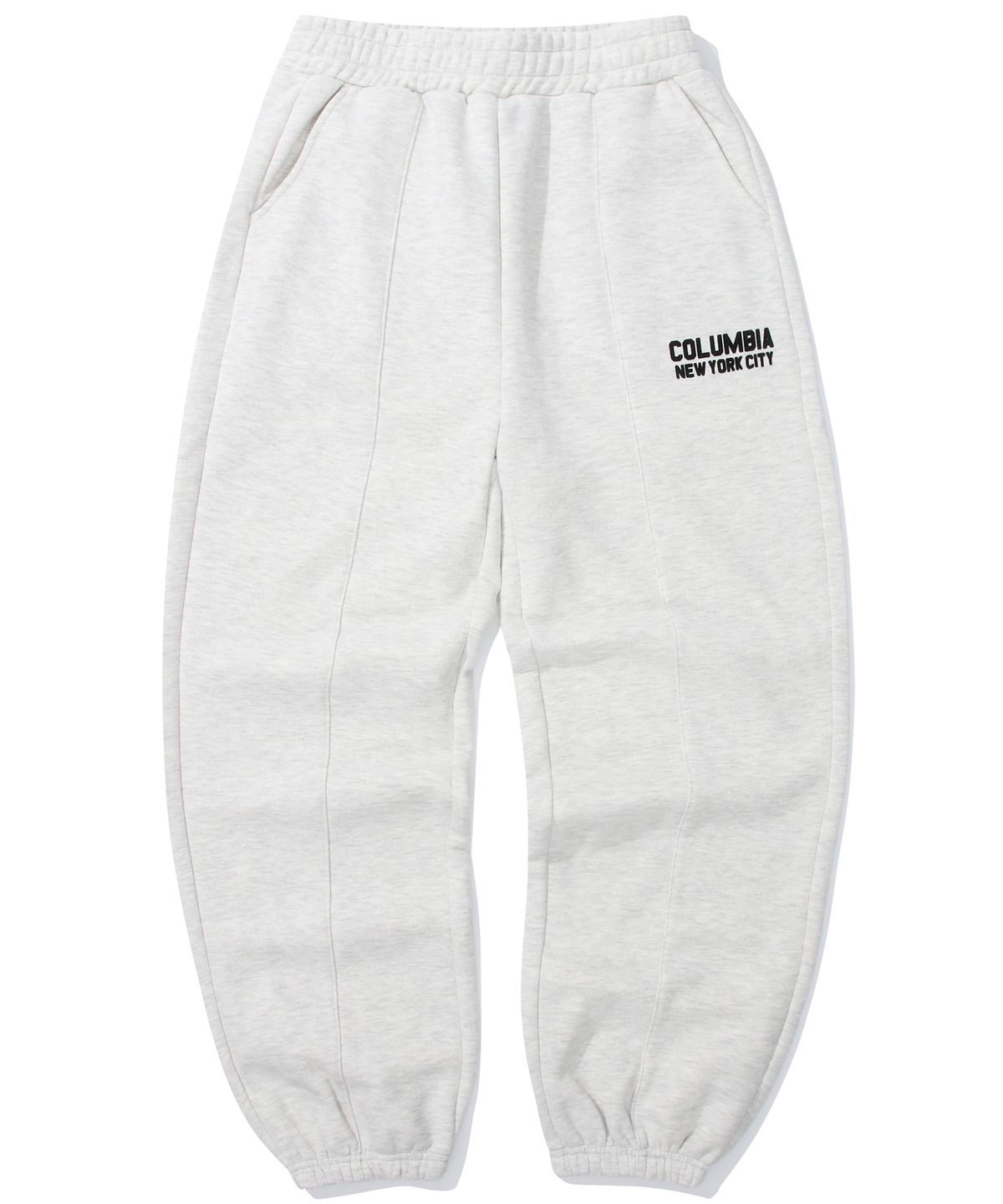컬럼비아 유니버시티(COLUMBIA UNIVERSITY) NY BLACKSERIES LOOSE-FIT FLEECE SWEATPANTS 오트밀