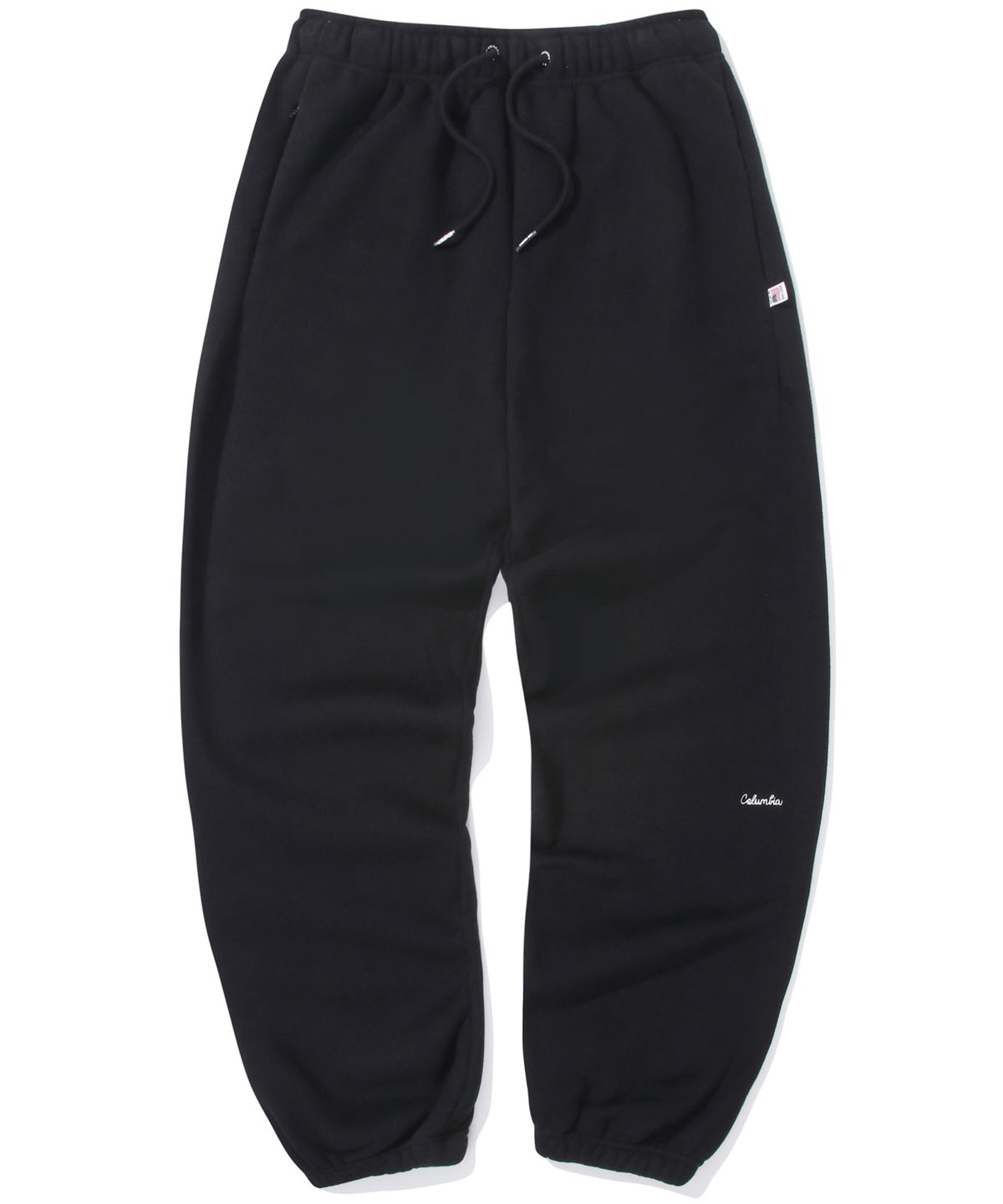 컬럼비아 유니버시티(COLUMBIA UNIVERSITY) CU CLASSIC LOGO LOOSE-FIT FLEECE SWEATPANTS 블랙
