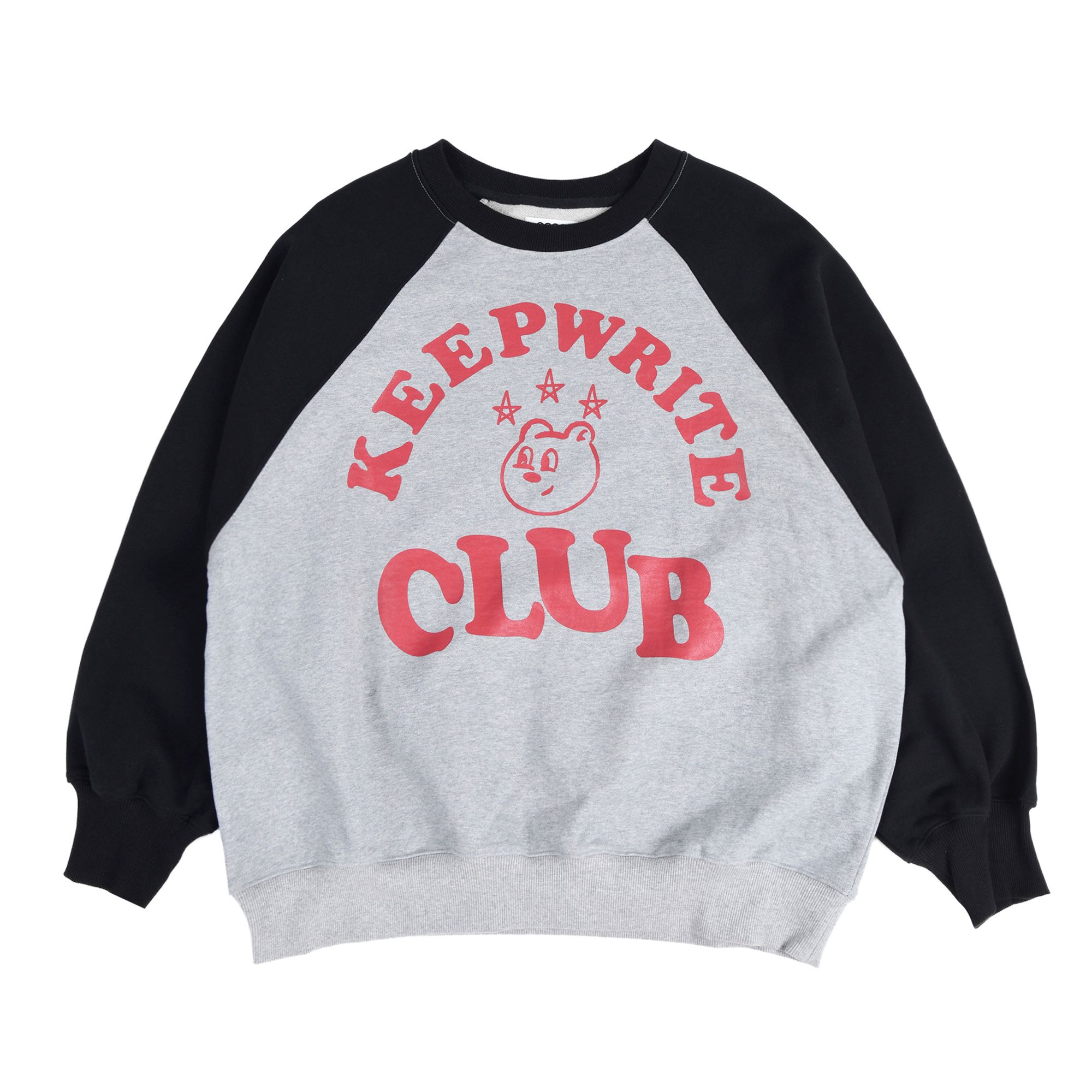 ◆AEAE Keep Writing Club ラグランスウェット/2色/送料込◆ MUSINSA | AEAE Keep Writing Club Raglan Sweatshirts -[BLACK]
