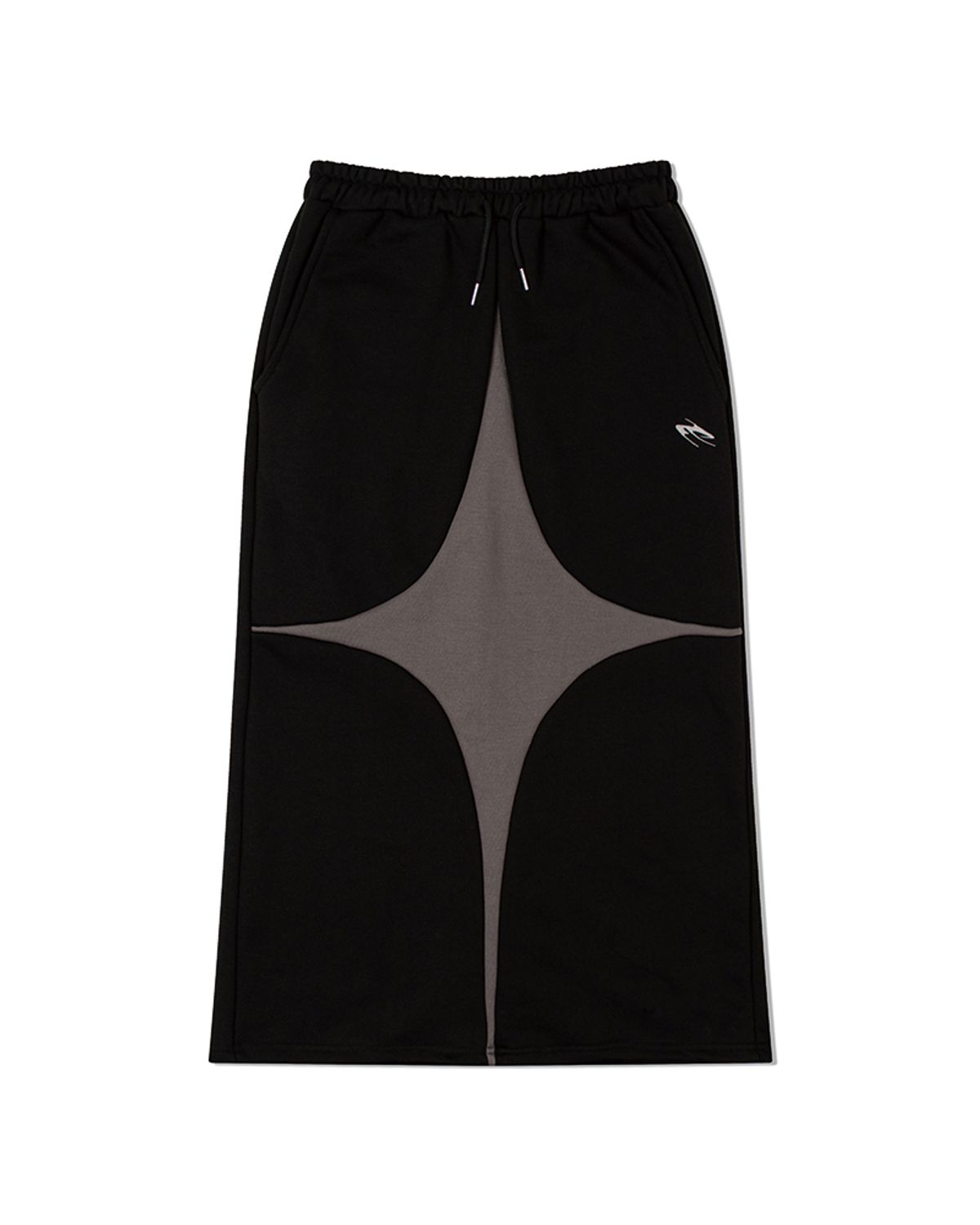 모아(MOAA) 인볼브 맥시 스커트 (BLACK)