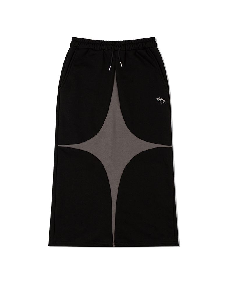 인볼브 맥시 스커트 (BLACK)