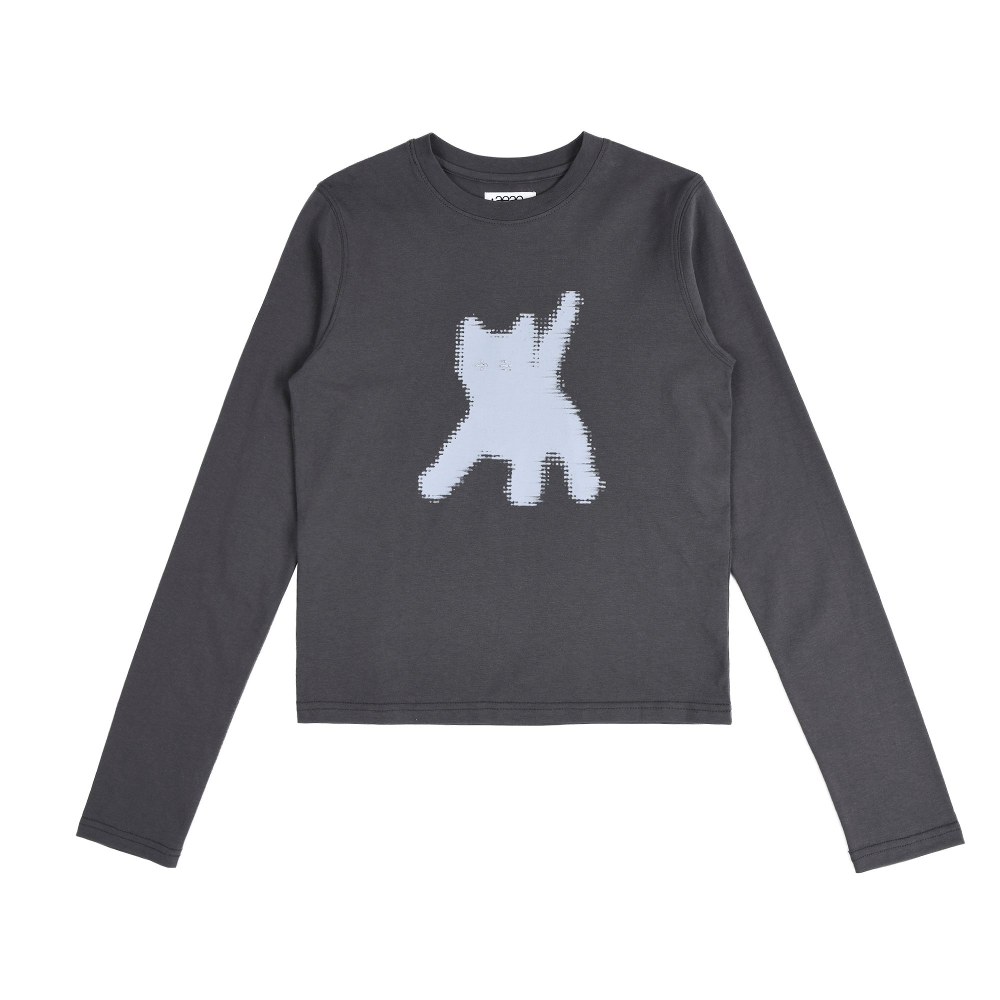 [AEAE]フラッシュキャッツアイ L/S -【CHARCOAL】(チャコール) MUSINSA公式 | AEAE Flashed Cats Eye L/S -[CHARCOAL]