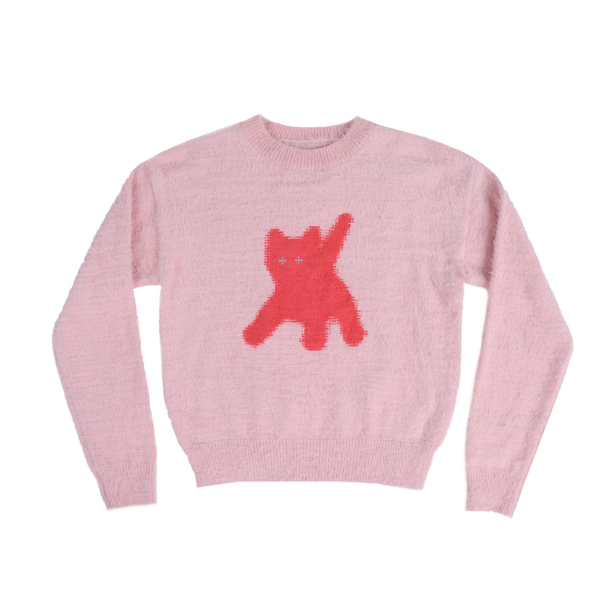 トップス aeae Flashed Cats Angora Knit Loose MUSINSA | AEAE Flashed Cats Angora Knit -[PINK]