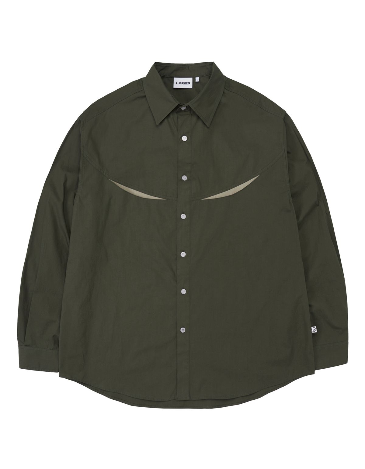 로어즈(LORES) Cowboy Shirt - Olive