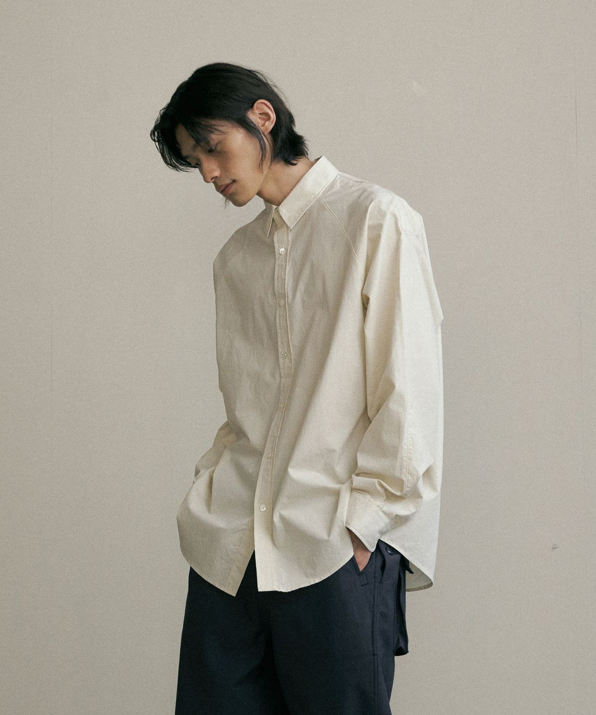 엔도어(ENDOOR) Director shirt (ecru)