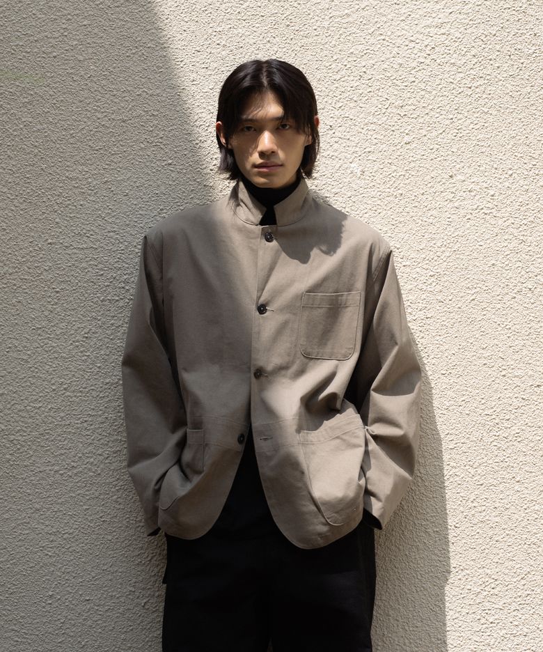 Sports field jacket (khaki beige)