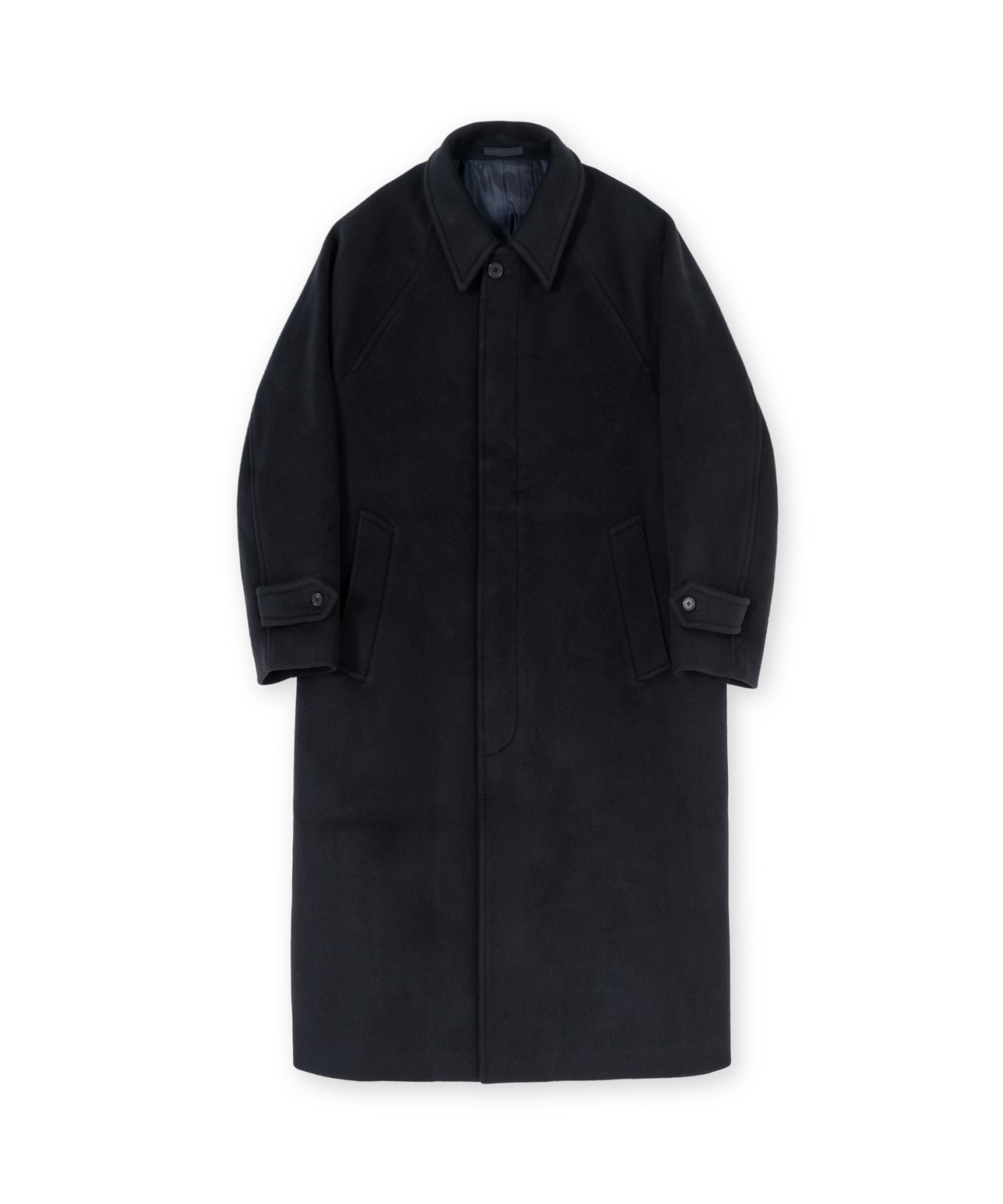 MUSINSA公式 | BROWNYARD バルマカンコート、ダークネイビー