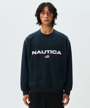 83플래그 스웨트셔츠(네이비) NSW4625NAZ
