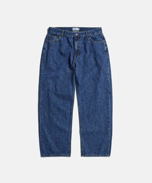 Cliff Relaxed Denim Pants Mid Indigo