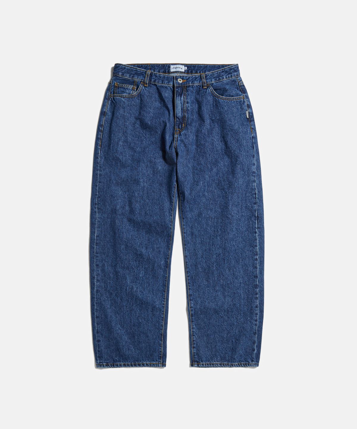에스피오나지(ESPIONAGE) Cliff Relaxed Denim Pants Mid Indigo