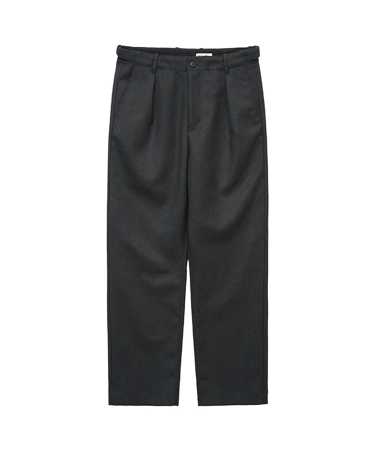 러프사이드(ROUGHSIDE) Reporter Pants Charcoal