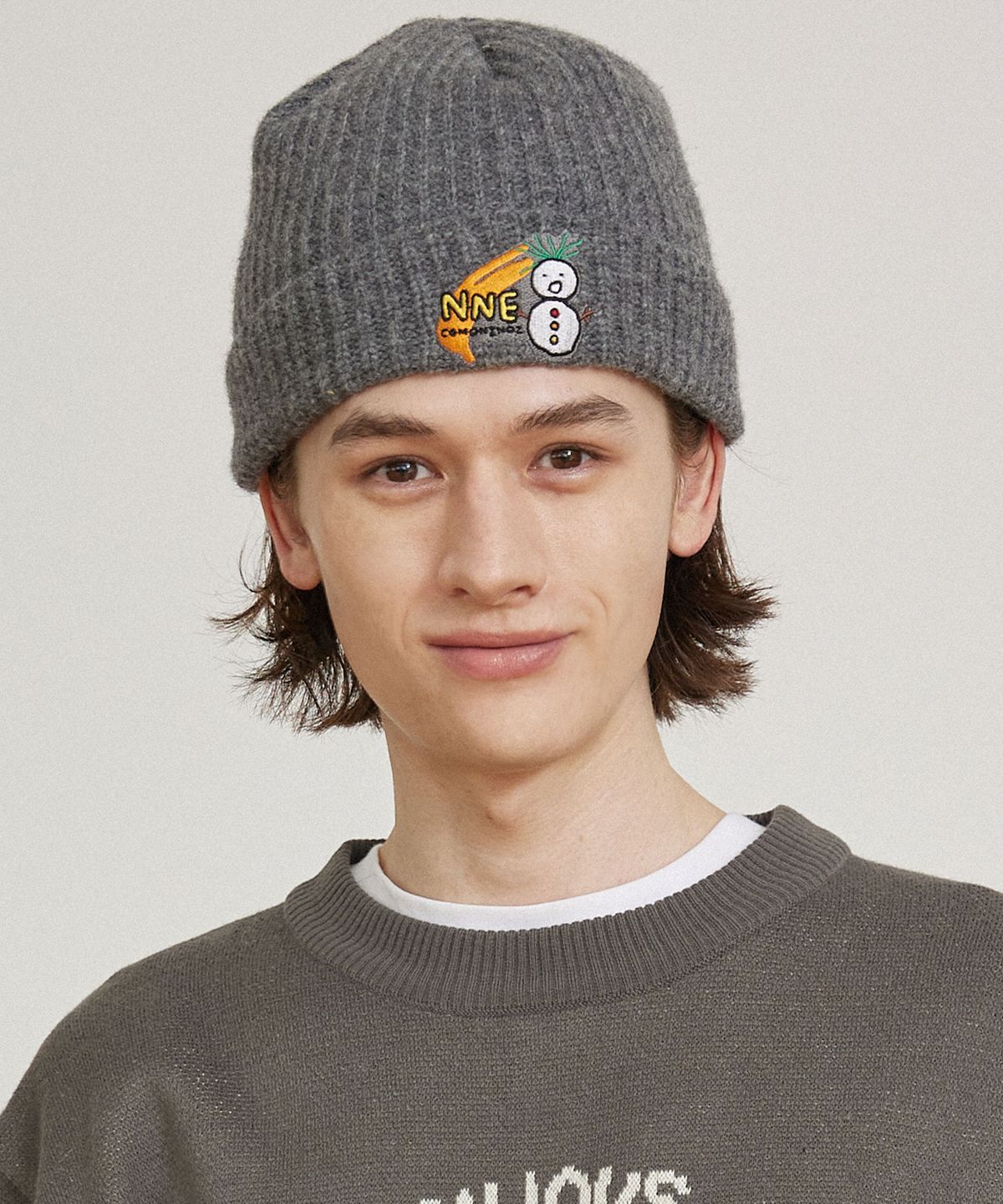 꼬모니노즈(COMONINOZ) [CN]NNE WORLDWIDE BEANIE [2 COLOR]