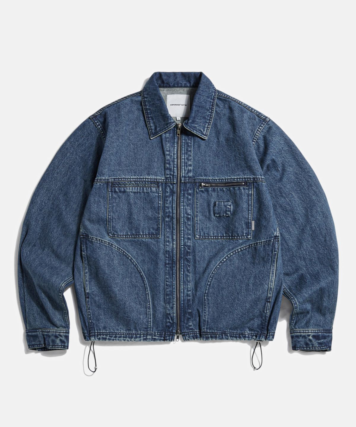 에스피오나지(ESPIONAGE) Denim Work Jacket Washed Indigo
