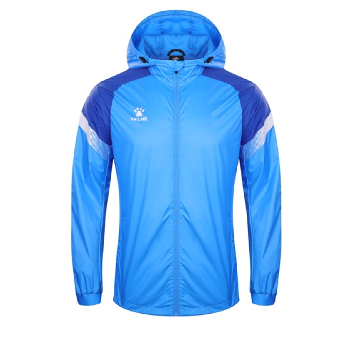 켈미(KELME) 8061WT1005 성인 트레이닝 바람막이 네온 블루
