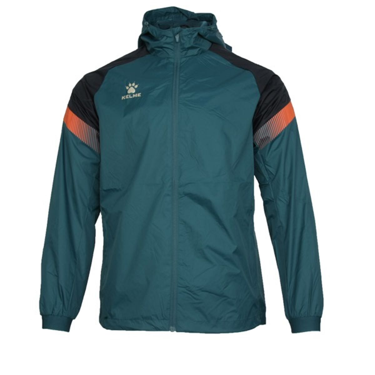 켈미(KELME) 8061WT1005 성인 트레이닝 바람막이 그린 블랙