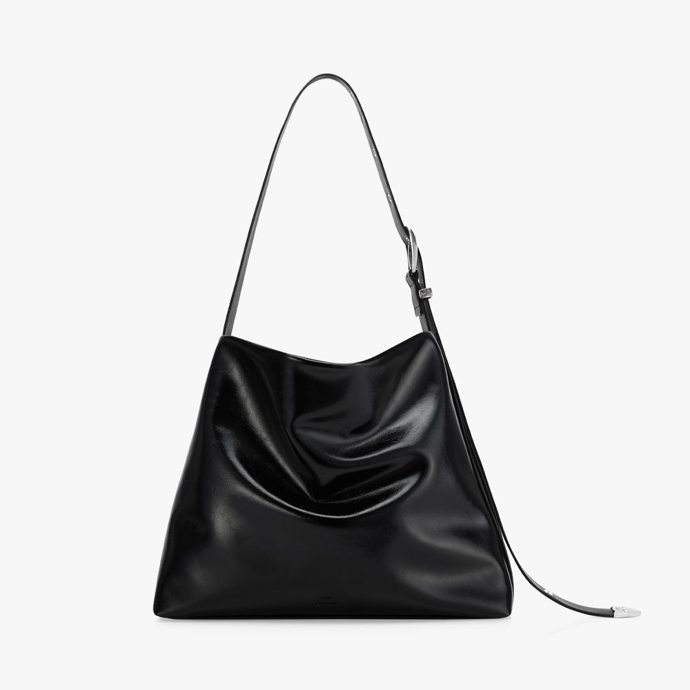 ◇FIND KAPOOR◇ Belt overbag 35 soft black FINDKAPOOR - EN