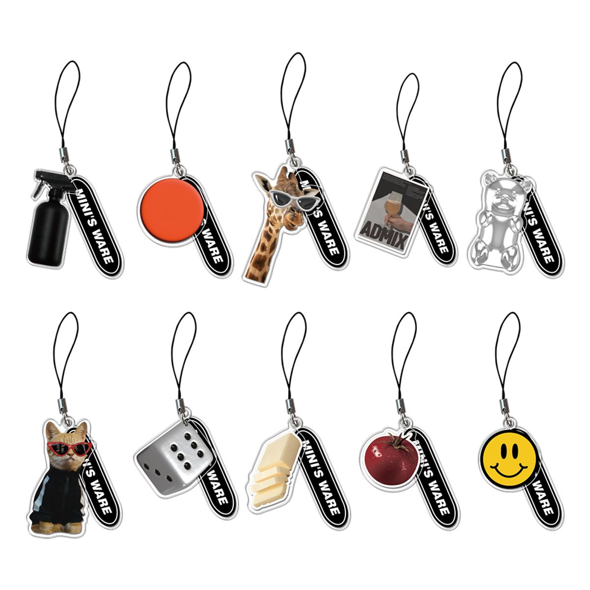 미니스웨어(MINI'S WARE) ACRYLIC KEYRING COLLECTION