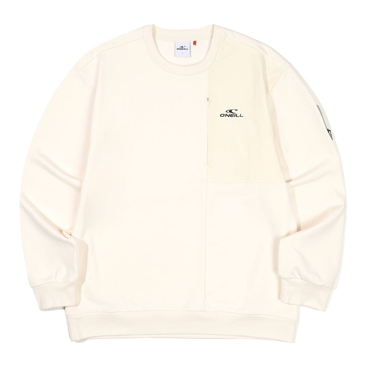 오닐(ONEILL) 남성 조세 우븐 포켓 하이브리드 맨투맨 OMTRM3110-103