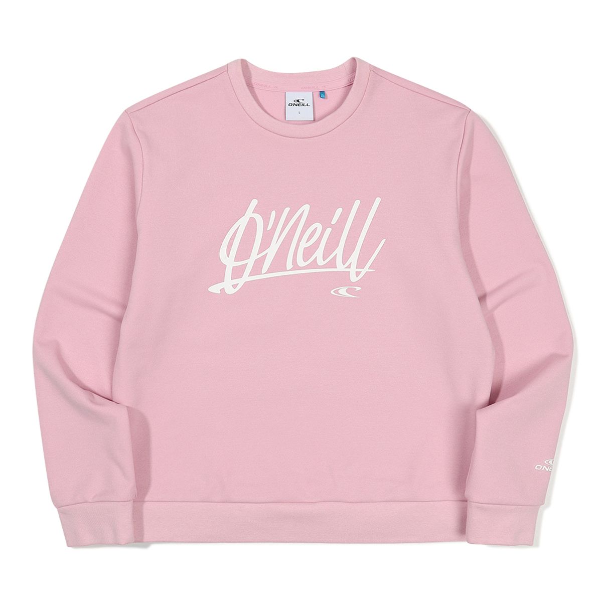 오닐(ONEILL) 여성 도마 레터링 맨투맨 OWTRM7107-403