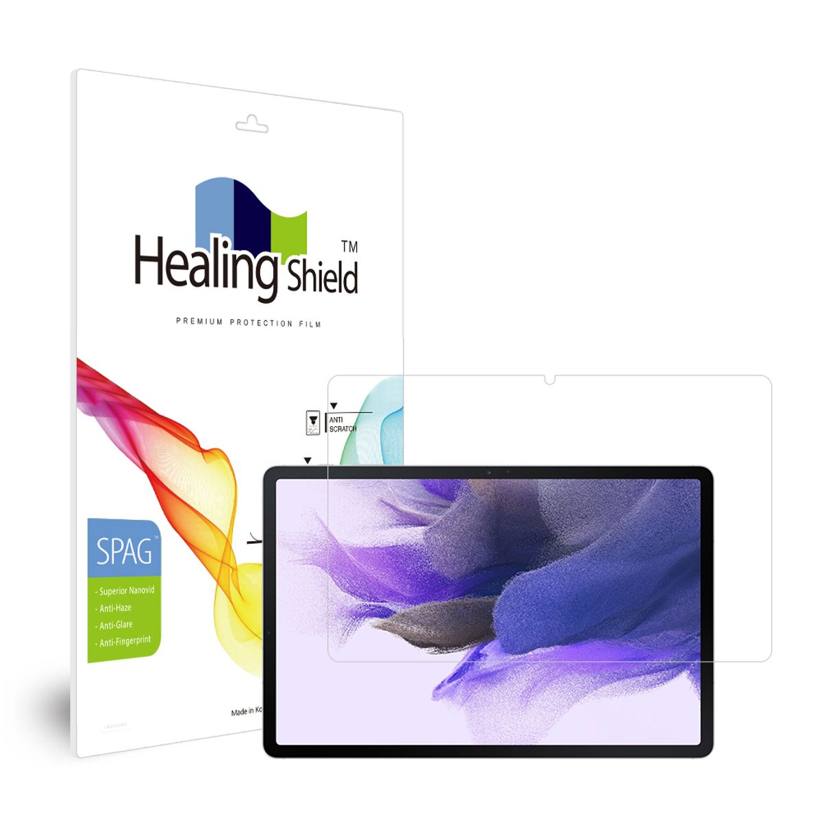 힐링쉴드(HEALINGSHIELD) 갤럭시탭S7 FE 슈페리어 저반사 액정보호필름
