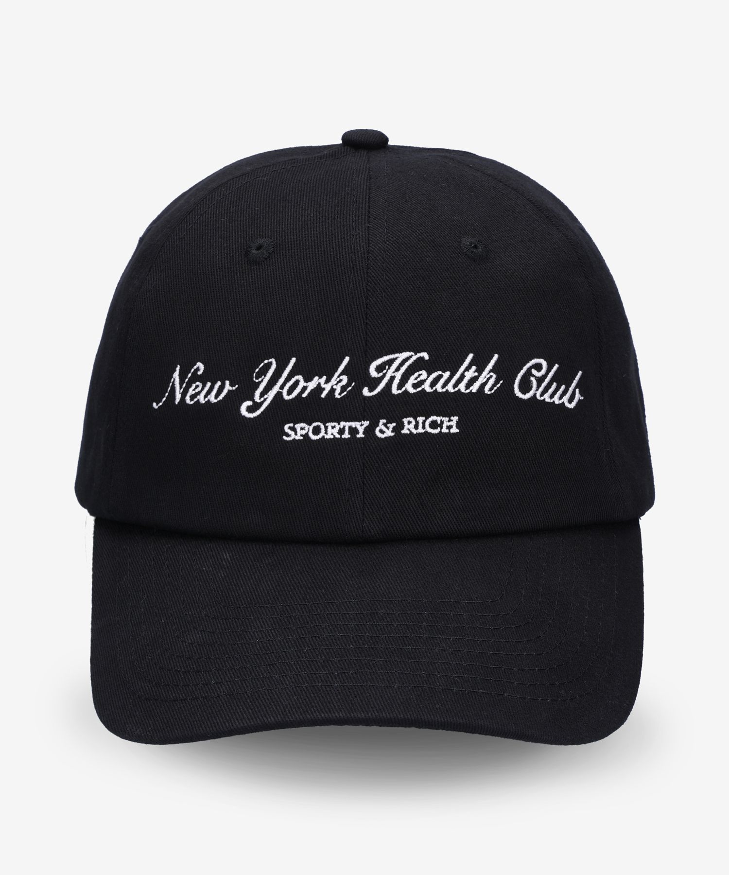 MUSINSA | SPORTY&RICH Public NY Health Club Ball Cap - Black