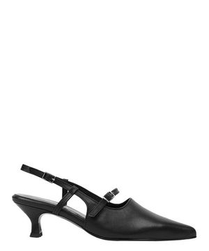 MINIMAL STRAP SLINGBACK / BLACK