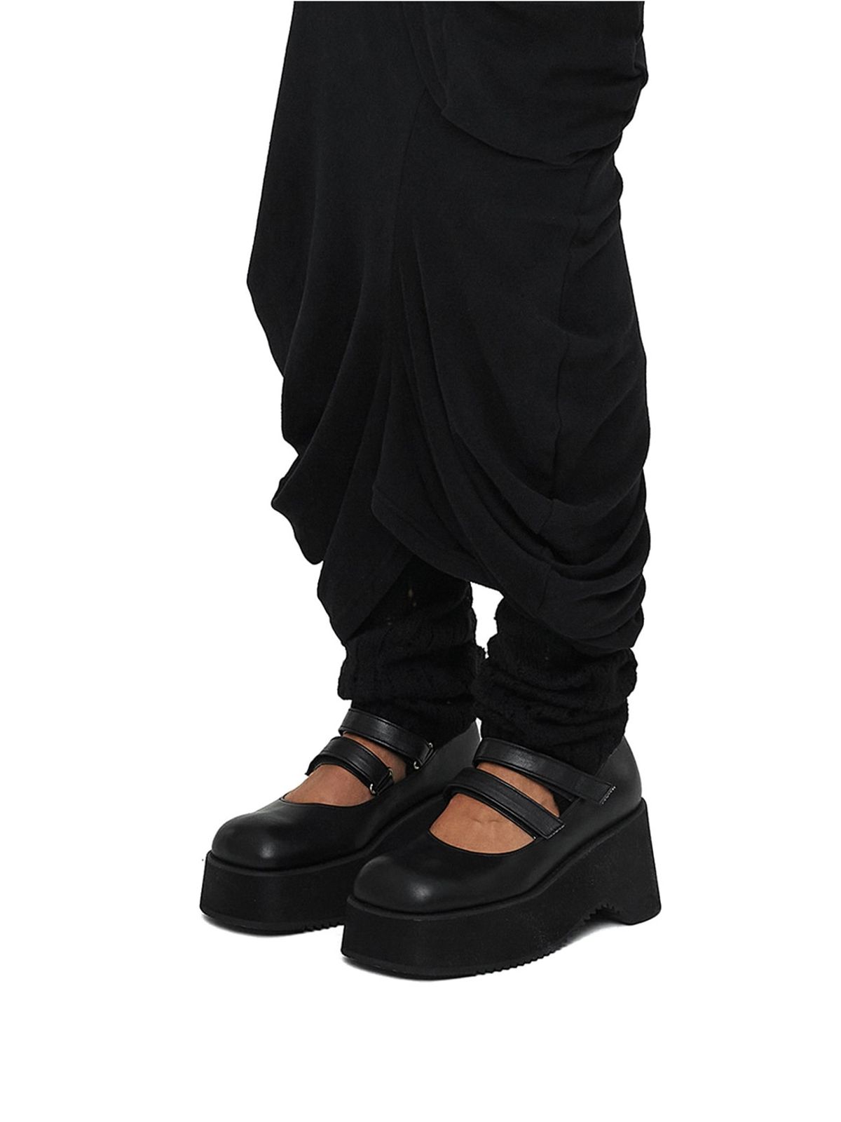 세릭(CERRIC) VELCRO PLATFORM MARYJANE / BLACK