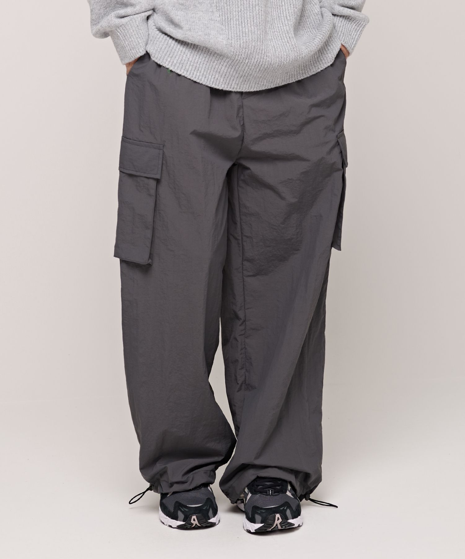VERSION OF YOU♥︎NylonCargoPants/CHARCOAL STRETCH NYLON PAINTER PANT CHARCOAL – Poler