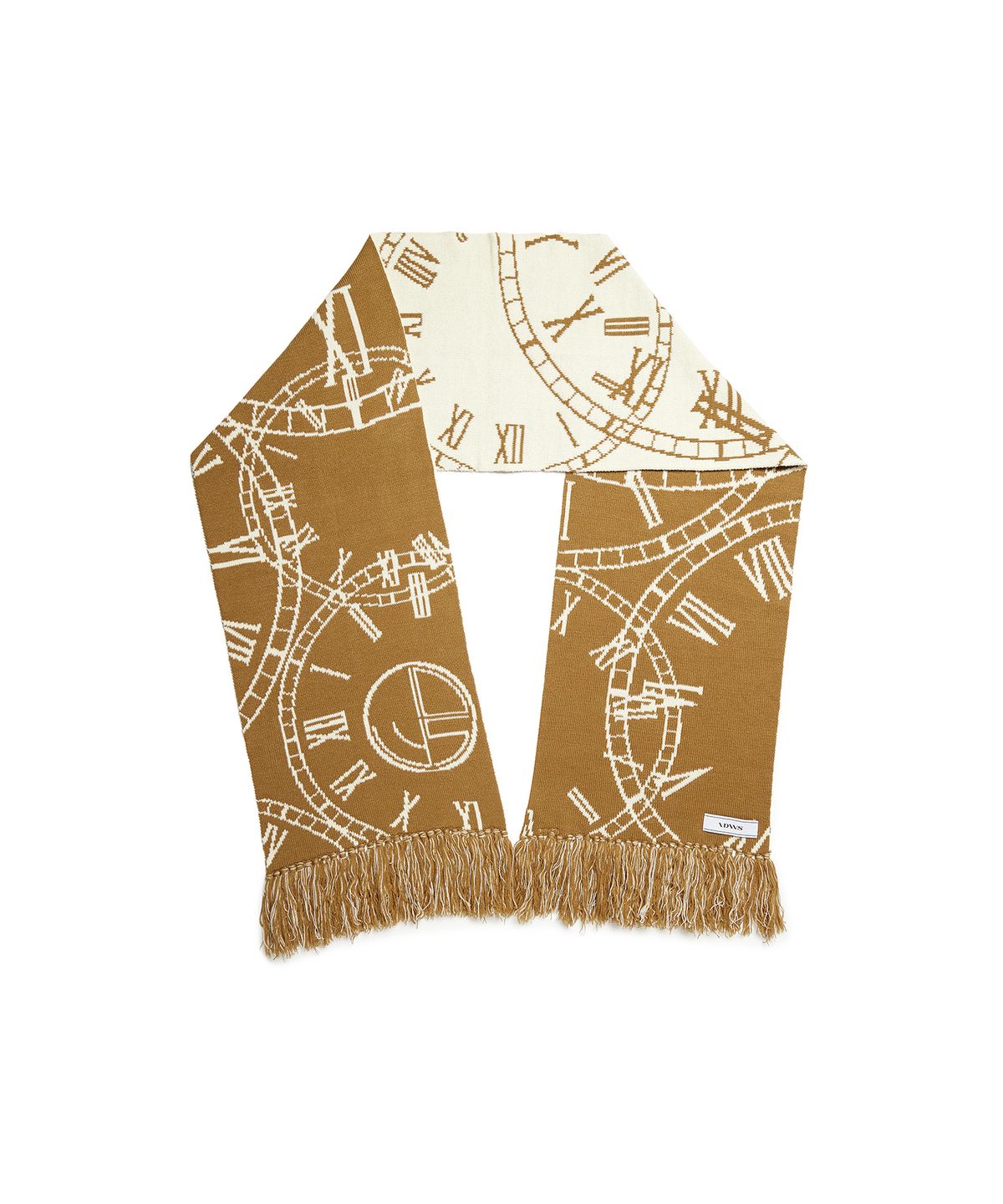 아이돈워너셀(IDWS) Time Symbol Logo Muffler Brown