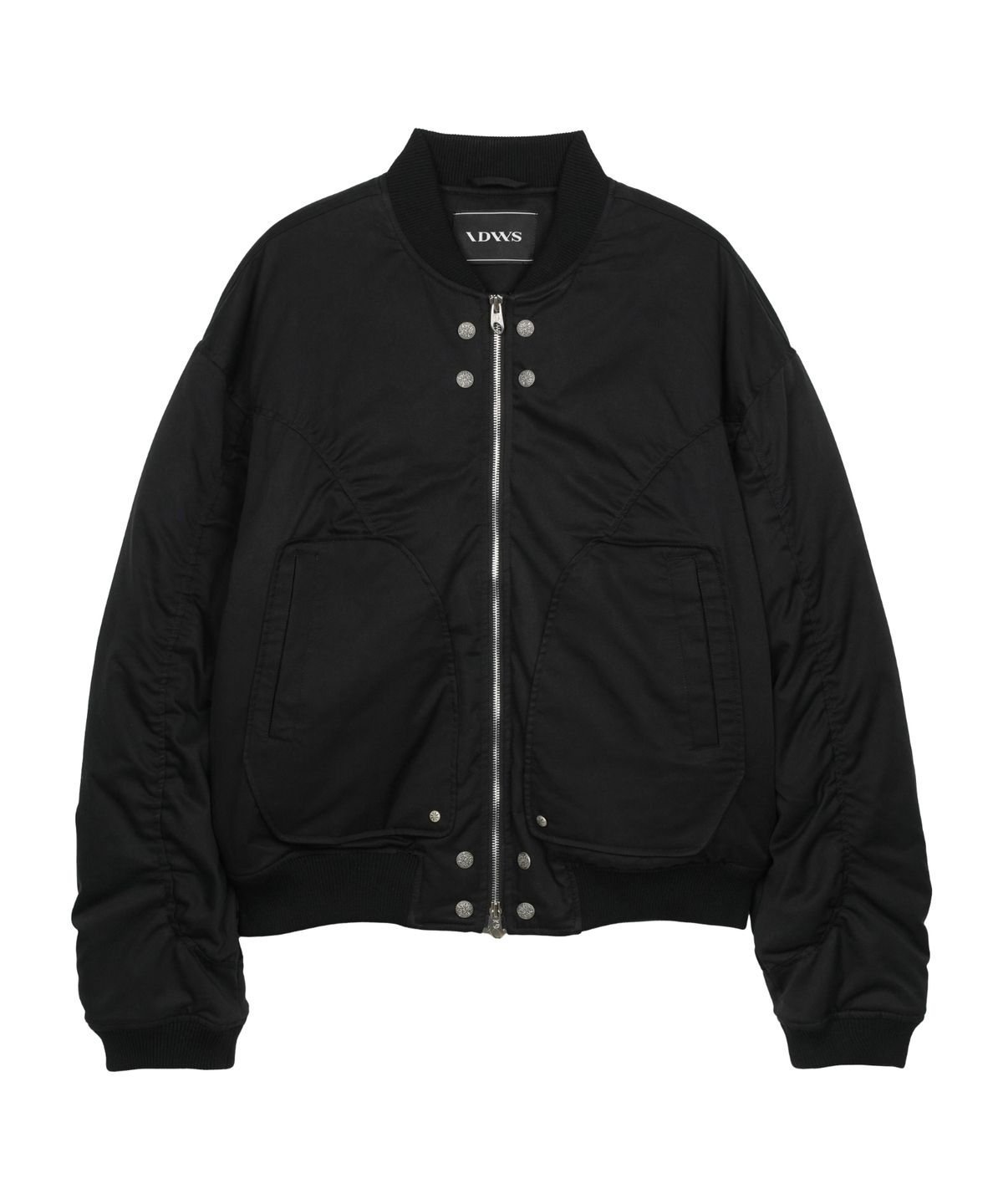아이돈워너셀(IDWS) Circle Shirring Logo Ma-1 Black
