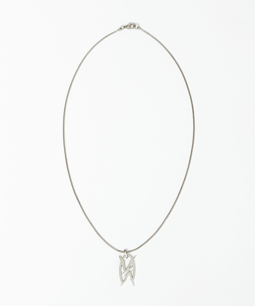 【MAISON MINED】23FW★ PINCH L NECKLACE MUSINSA | MAISON MINED PINCH METAL NECKLACE SILVER