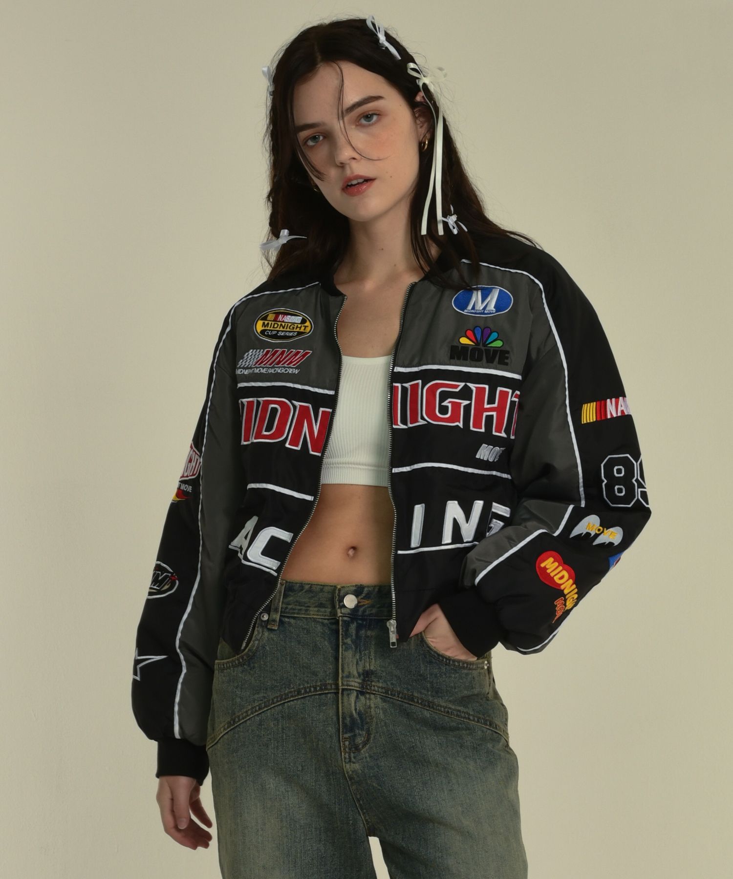 MUSINSA | MIDNIGHT MOVE rc jacket (grey)