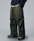 Parachute Nylon Cargo Pants - Khaki