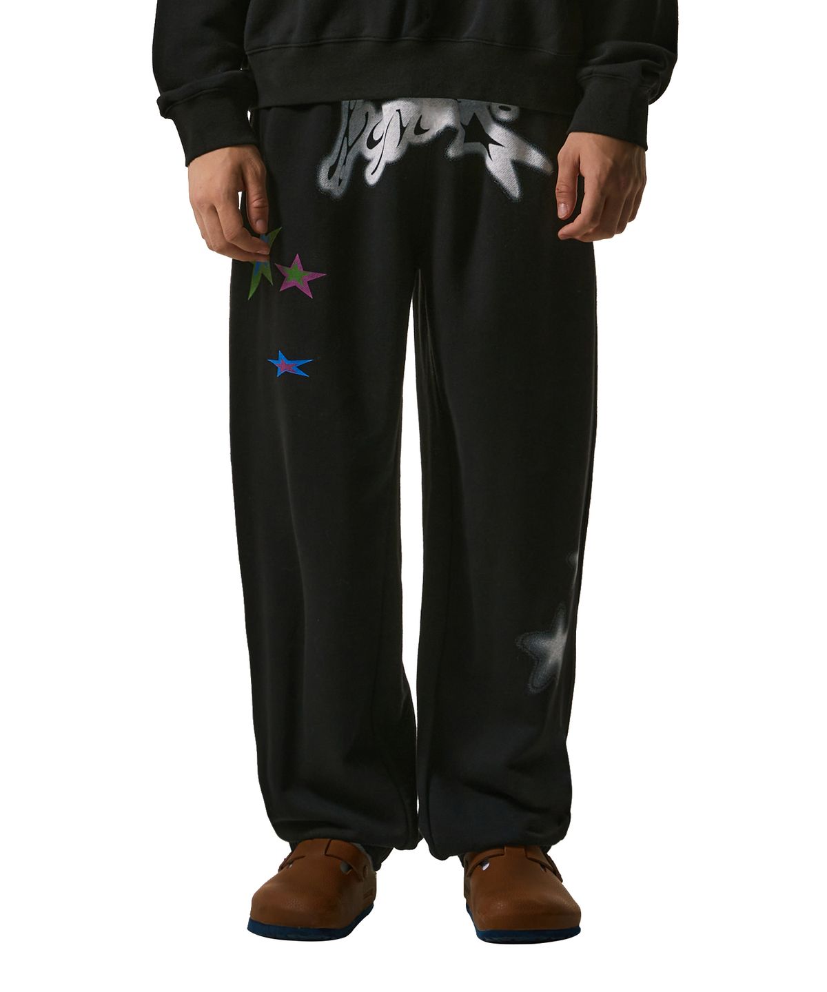 엘엠씨(LMC) TWINKLE STAR SWEAT PANTS black
