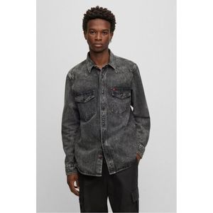 릴랙스핏 그레이 데님 셔츠50495839_060