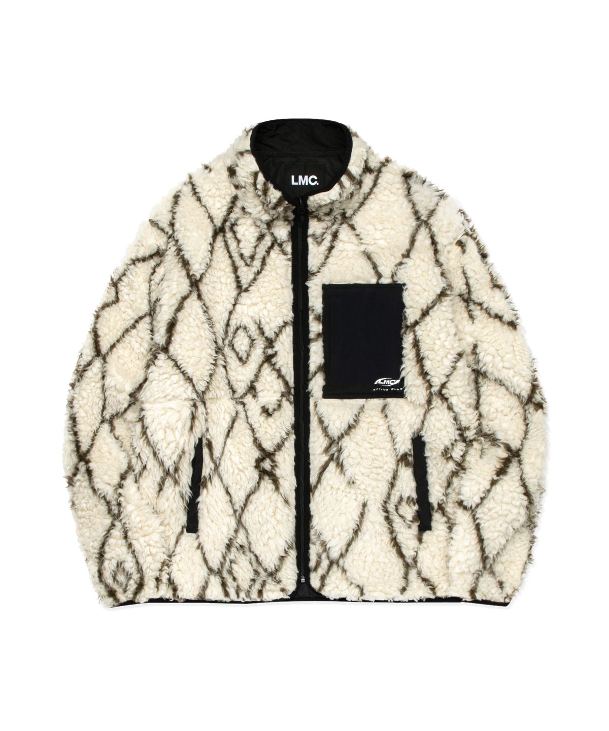 엘엠씨(LMC) ACTIVE GEAR SHERPA FLEECE JACKET multi