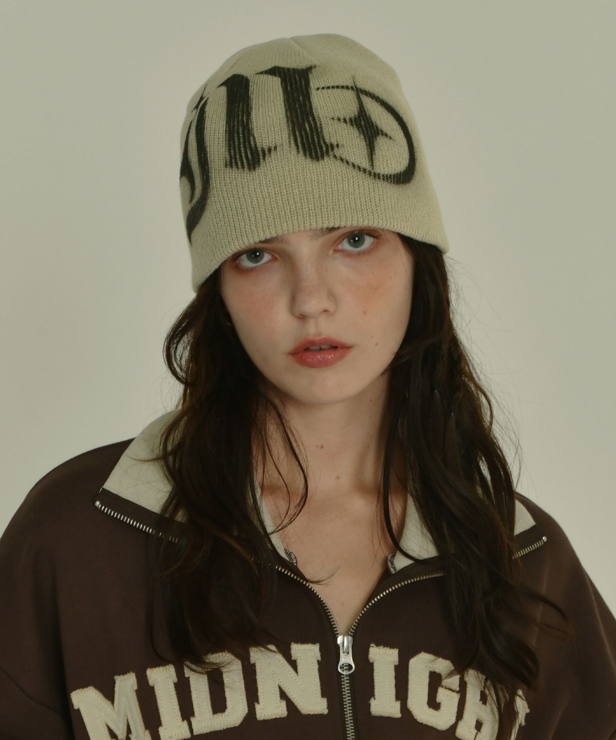 미드나잇 무브(MIDNIGHT MOVE) sp beanie (beige)