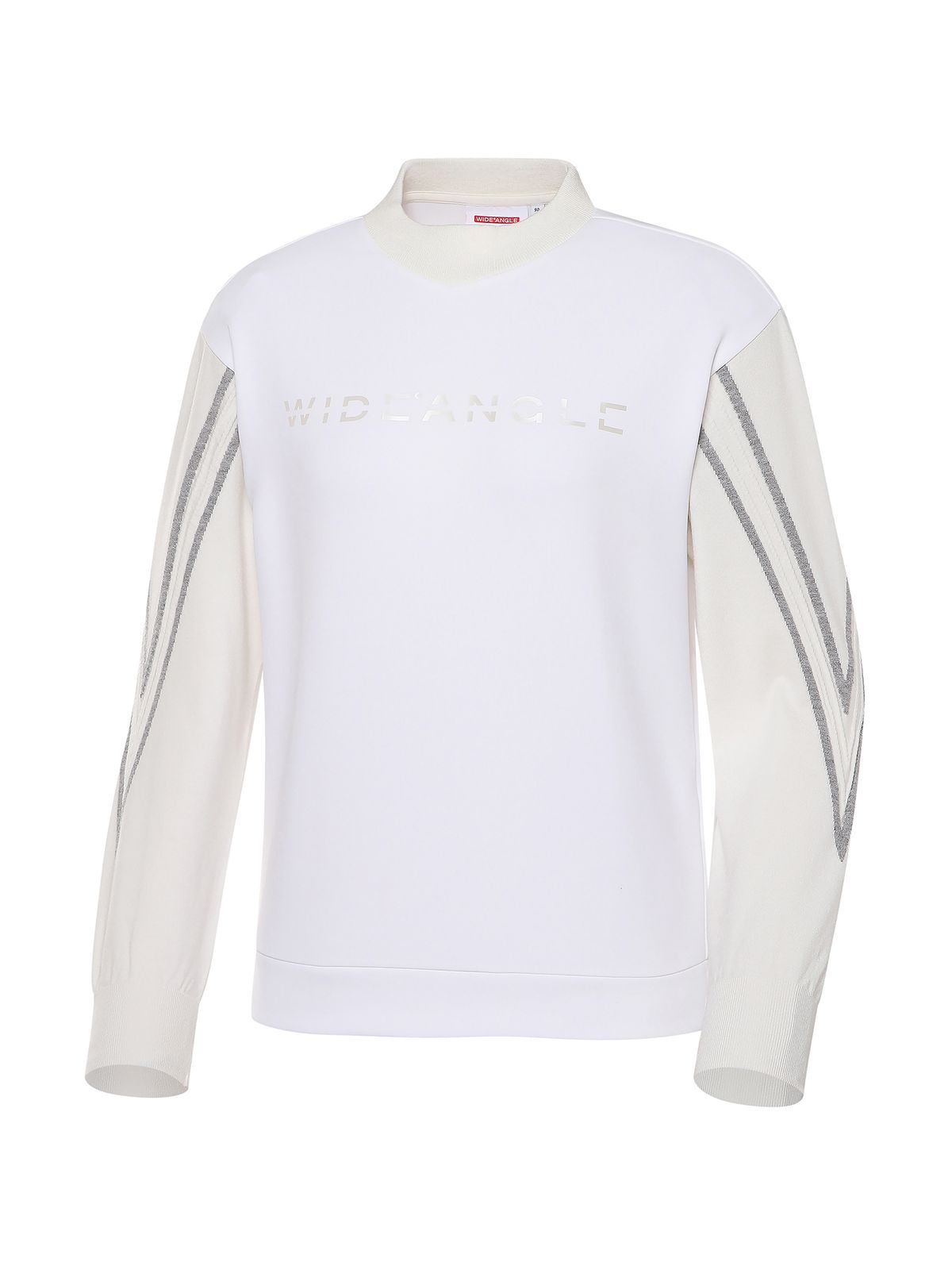 와이드앵글(WIDEANGLE) PF 하이브리드 스웨트  티셔츠 L_Off White