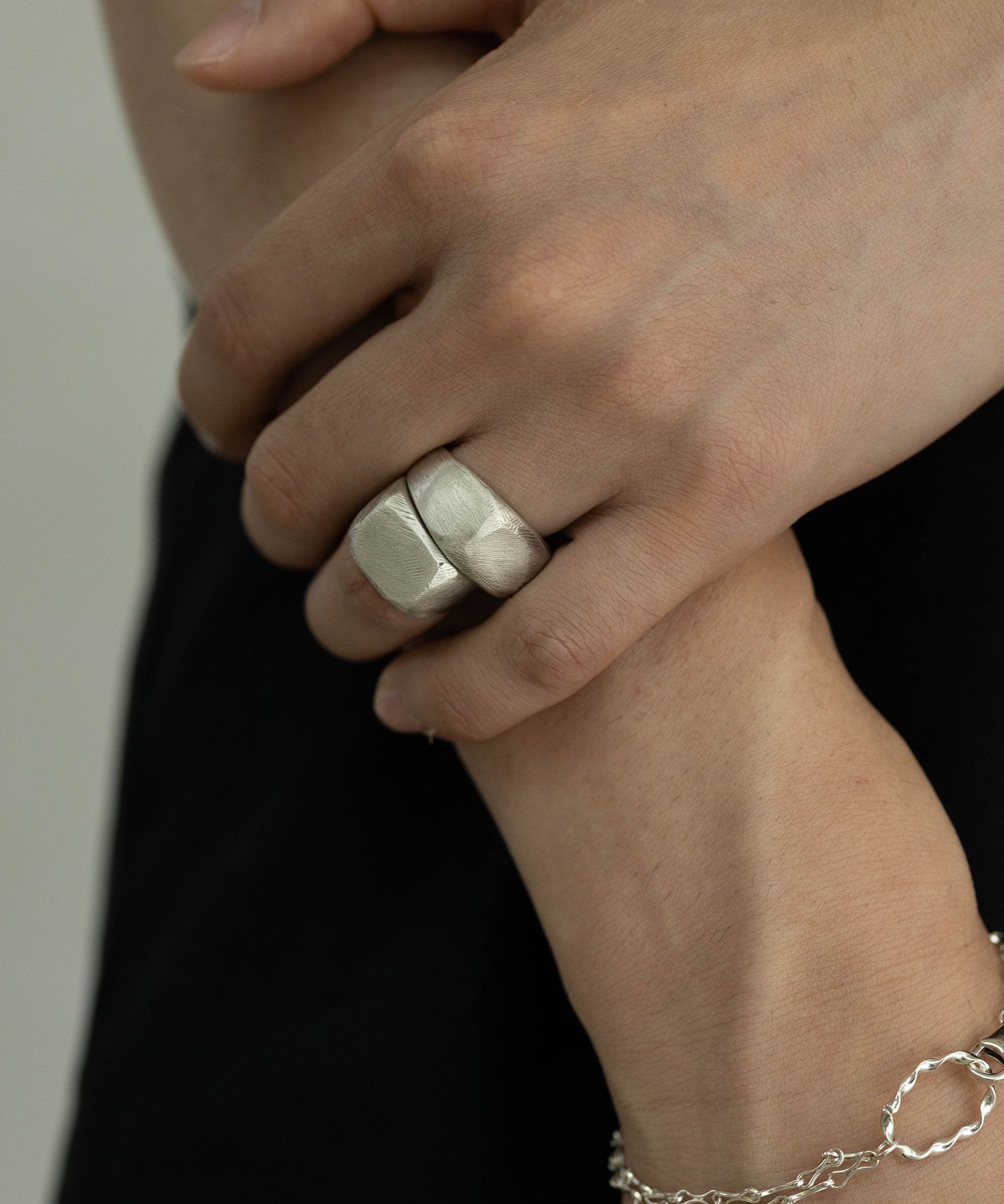指輪・リング EOU STUDIO BLOCK RING MUSINSA公式 | EOUSTUDIO BLOCK RING-Silver