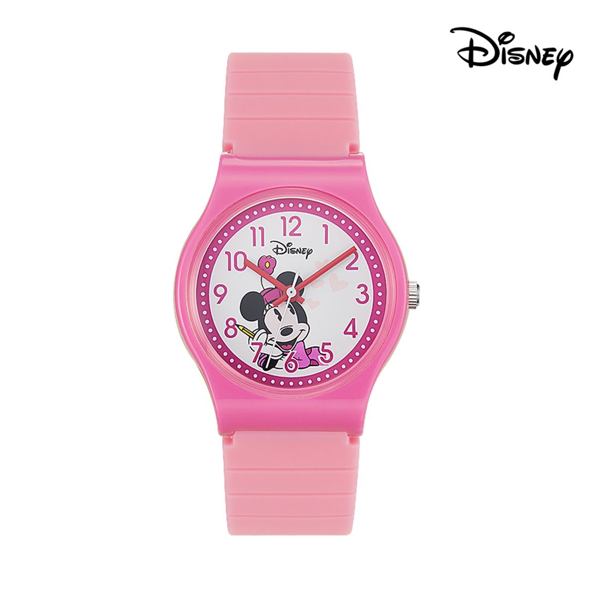 디즈니(Disney) 미니마우스 캐릭터 학생용 손목시계 OW134PK-1